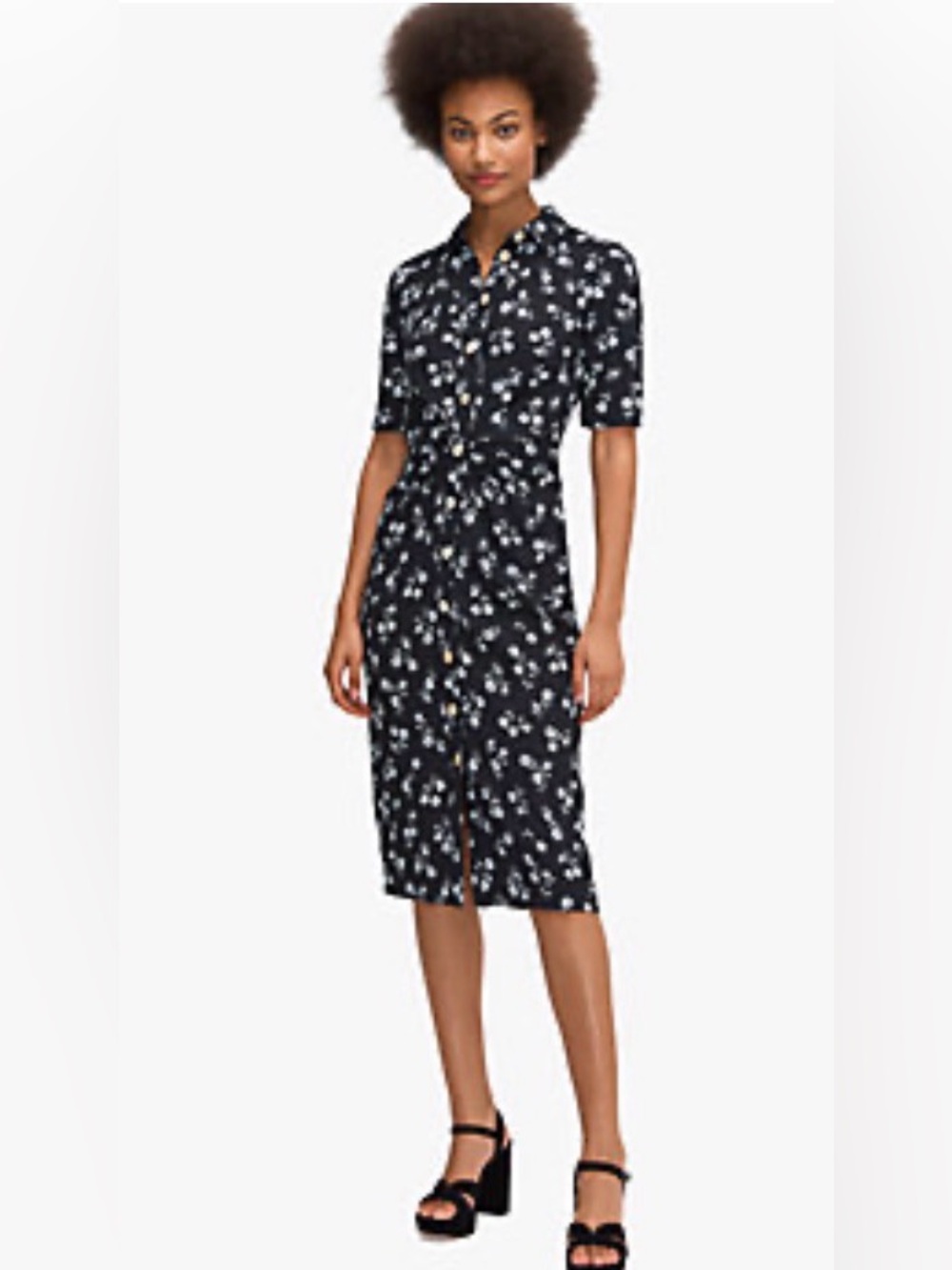 Kate Spade dandelion shirtdress
